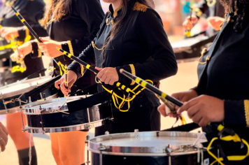 Foto - Encontro de Bandas e Fanfarras
