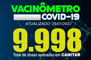 Atualização Vacinômetro Covid-19