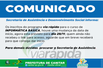 COMUNICADO 