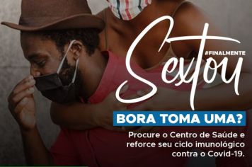 Bora toma uma dose da vacina contra Covid-19?