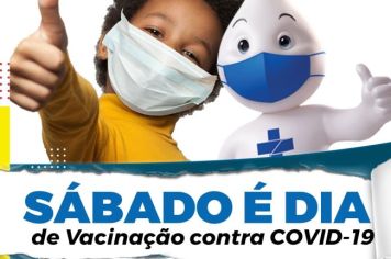 Sábado 05/02 é dia de Vacinação 