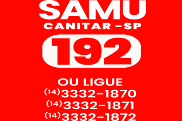 NUMEROS DO SAMU