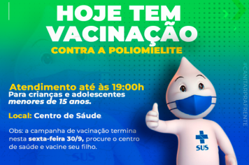 VACINAÇÃO CONTRA POLIOMELIETE