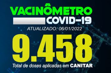 ATUALIZAÇÃO VACINÔMETRO COVID-19 06/01/2022