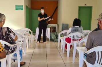 A Secretaria de Assistência e Desenvolvimento Social através do serviço de proteção básica - CRAS, ofertou nessa segunda feira dia 21/03 em parceria com a Vontorantim, atividades para os grupos de convivências vinculados ao serviço. 