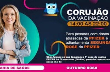 Corujão da Vacina