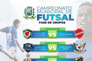 Campeonato Municipal de Futsal