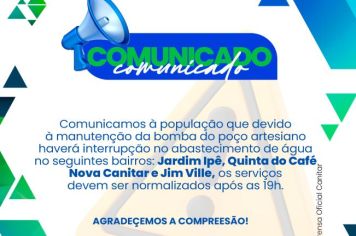 Comunicado