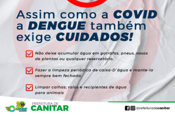 A prevenção é o melhor caminho.