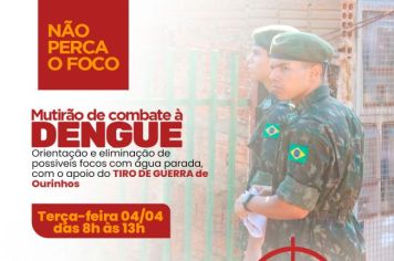 Mutirão de combate à Dengue