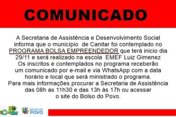 COMUNICADO