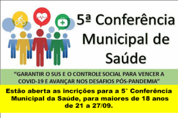 5° Conferência Municipal de Saúde