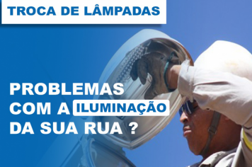 Troca de lampadas