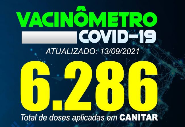 ATUALIZAÇÃO VACINÔMETRO 13/09/2021