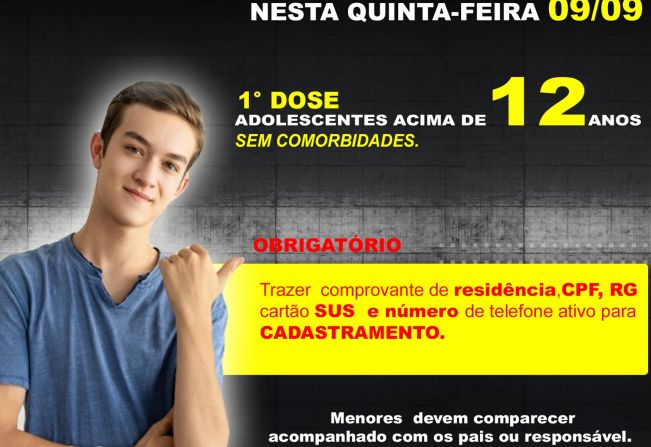 Faixa Etária Vacinação Covid-19