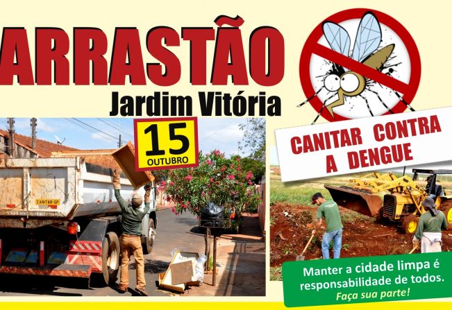 Arrastão Contra a Dengue no Jardim Vitória