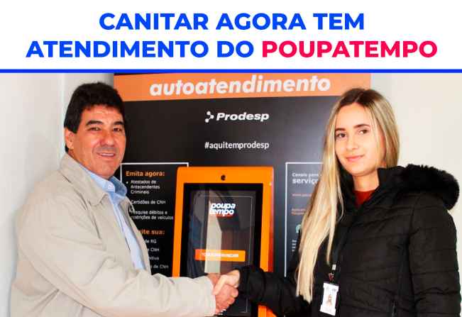 Canitar agora tem atendimento do Poupatempo