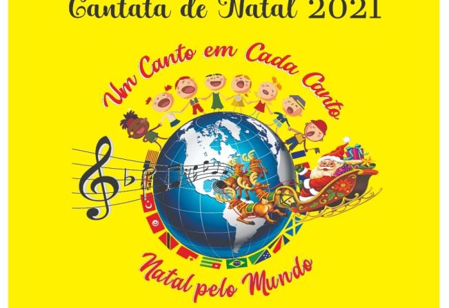 Sábado 18/12 tem Cantata de Natal, venham prestigiar esse grande espetáculo.