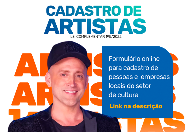 CADASTRO DE ARTISTAS