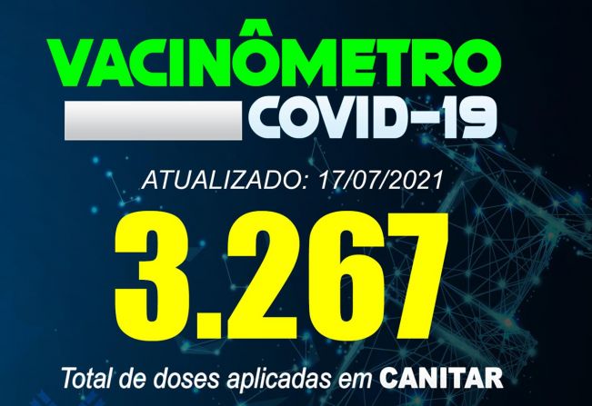 ATUALIZAÇÃO VACINÔMETRO 17/07/2021