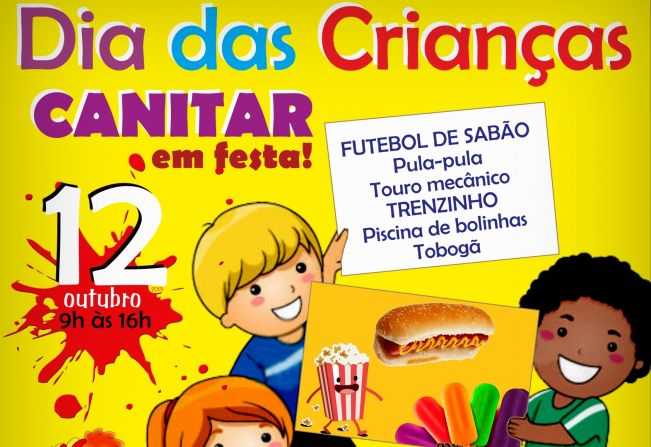 Festa do Dia das Crianças em Canitar