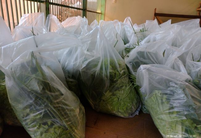 A Prefeitura Municipal de Canitar realizou na manhã desta terça-feira (28/07) mais uma etapa das entregas do Programa de Aquisição de Alimentos - P.A.A: CESTA VERDE.